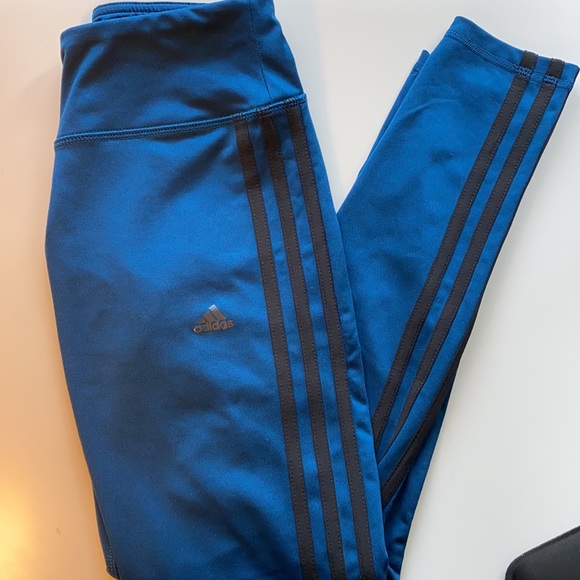 ❌SOLD❌ Navy Adidas Leggings - Picture 3 of 5